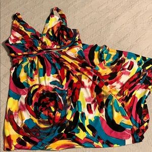 Multi color maxi dress